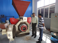 checking peanut shell pelltizing mill