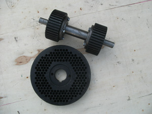 press roller and  flat die 