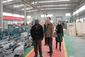 Zimbabwe customer visit Gemco factory