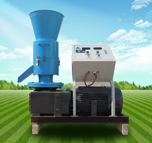 electric motor rotating roller pelleting mills