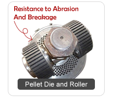 pellet extruder roller