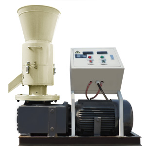 rotating roller biomass pelletizer machine