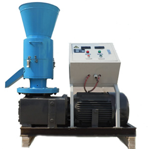 rotating roller small pellet mill