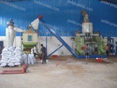 Sawdust Pellet Plant